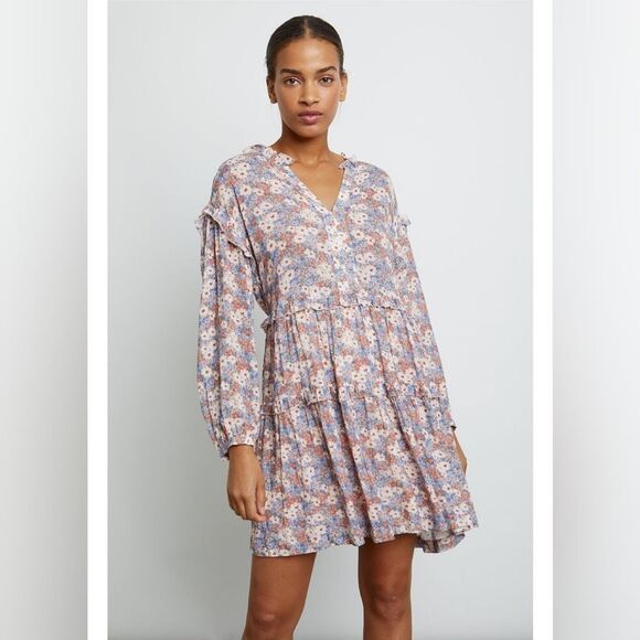 Rails Poppie Dress - Pink Jasmine Size M - Picture 2 of 14